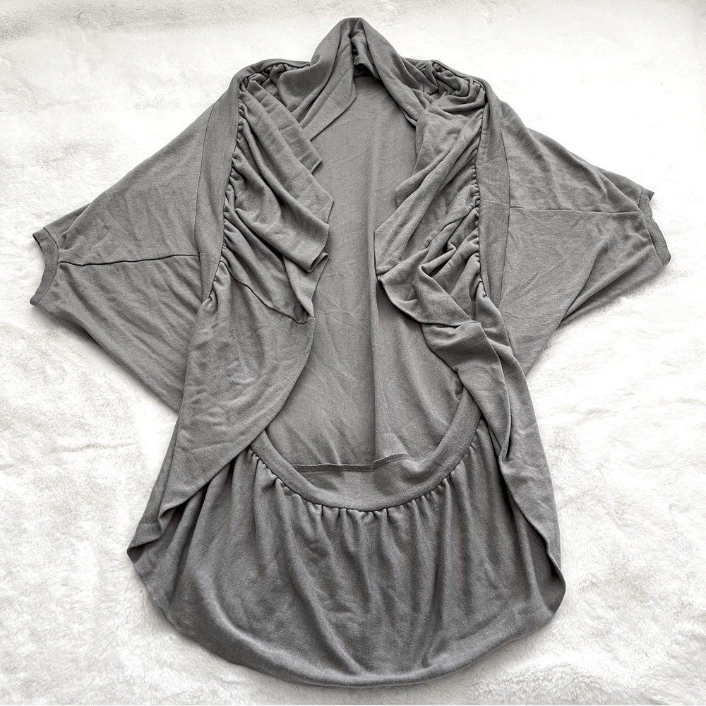 Uniform JPR Grey Frill Cardigan
